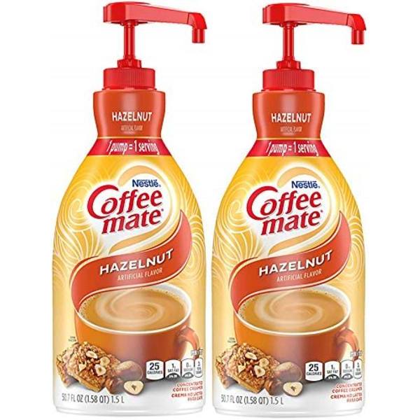 Coffee Mate Hazelnut 1.5 L Us, Case Of 2