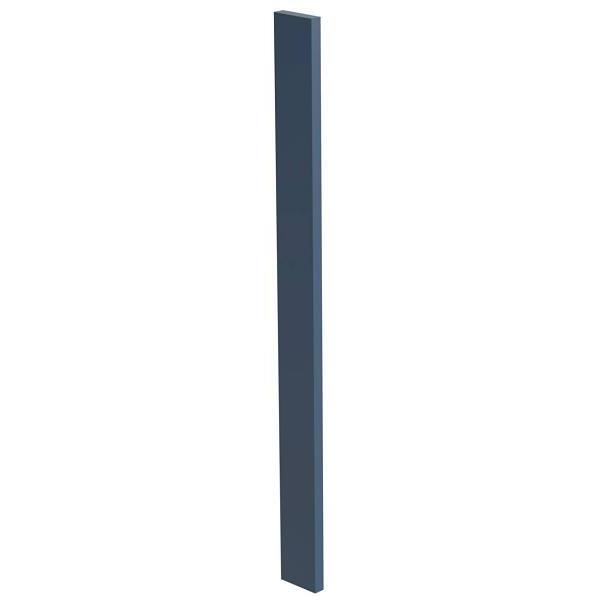 Mill'S Pride Richmond Kitchen Cabinet Filler Strip, Valencia Blue, 3"X42"X0.75"