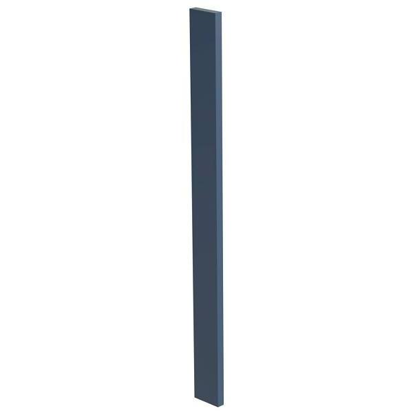 Mill'S Pride Richmond Kitchen Cabinet Filler Strip, Valencia Blue, 3"X90"X0.75"
