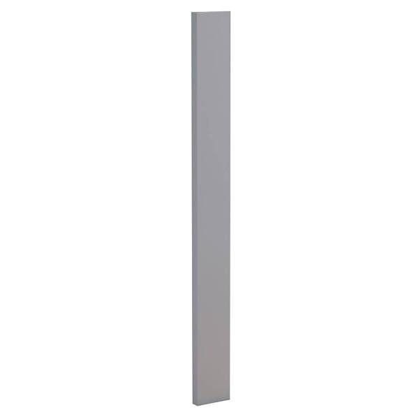Mill'S Pride Richmond Kitchen Cabinet Filler Strip, Vesuvius Gray, 3"X90"X0.75"
