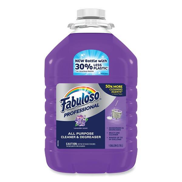 Fabuloso All Purpose Cleaner Lavender Scent 1 Gal Bottles Case Of 4