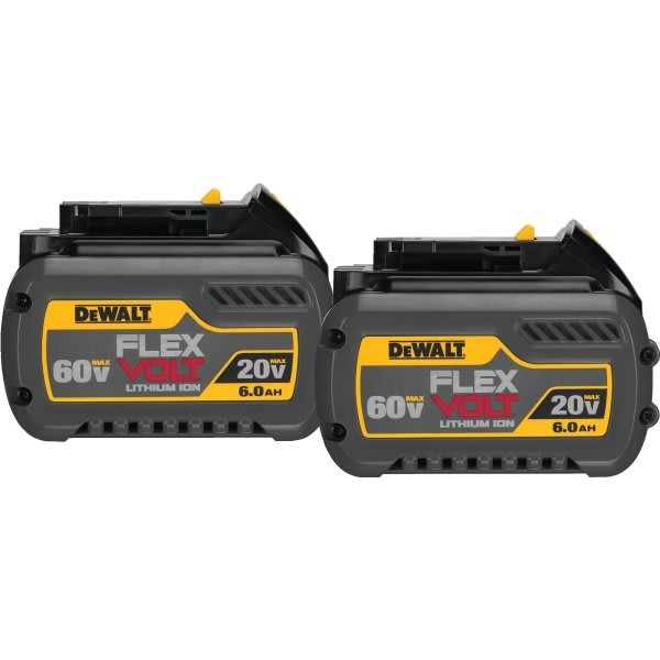 Dewalt Max 20/60-Volts 6 Ah Battery (2-Pack)