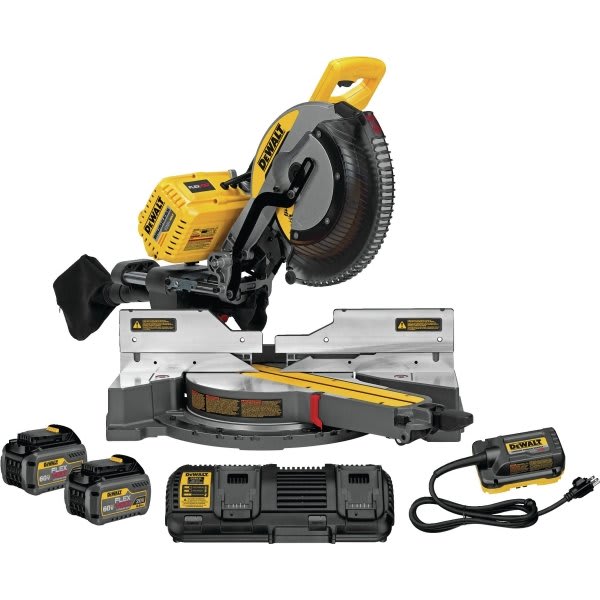 DeWalt 15 Amp 12 in Compound SingleBevel Miter Saw HD Supply