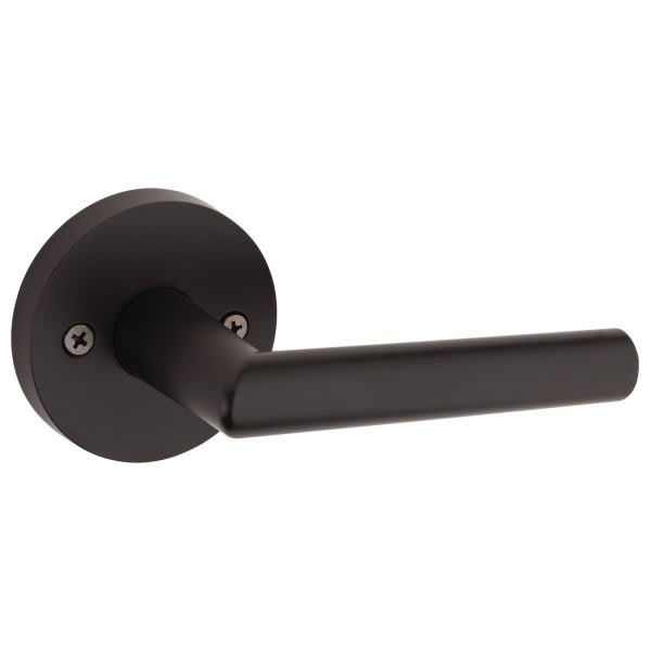 Kwikset Milan Dummy Door Lever in Matte Black