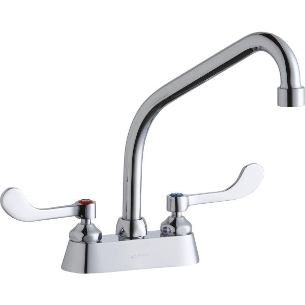 Elkay® Bar Faucet w/ 1.5 GPM, 4" Center, 2 Handles in Chrome HD Supply