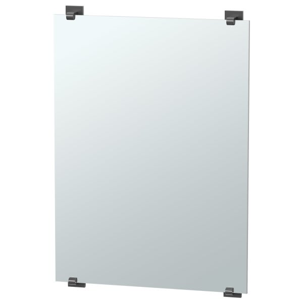 Gatco Elevate Minimalist Frameless Mirror In Matte Black