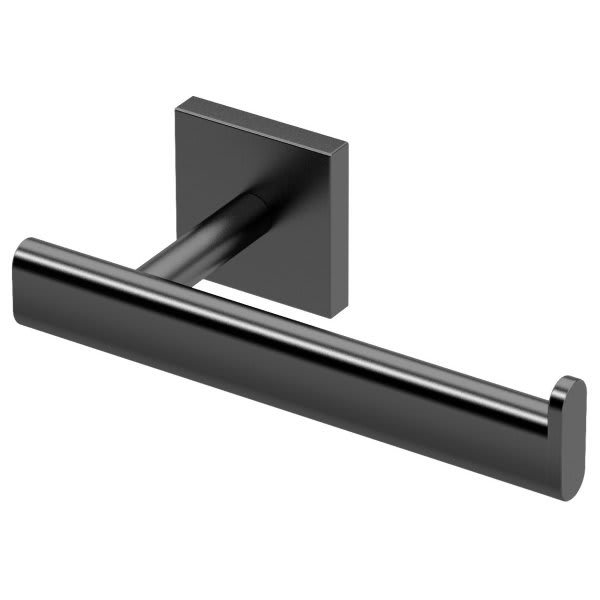 Gatco Elevate Single Post Tissue Holder In Matte Black