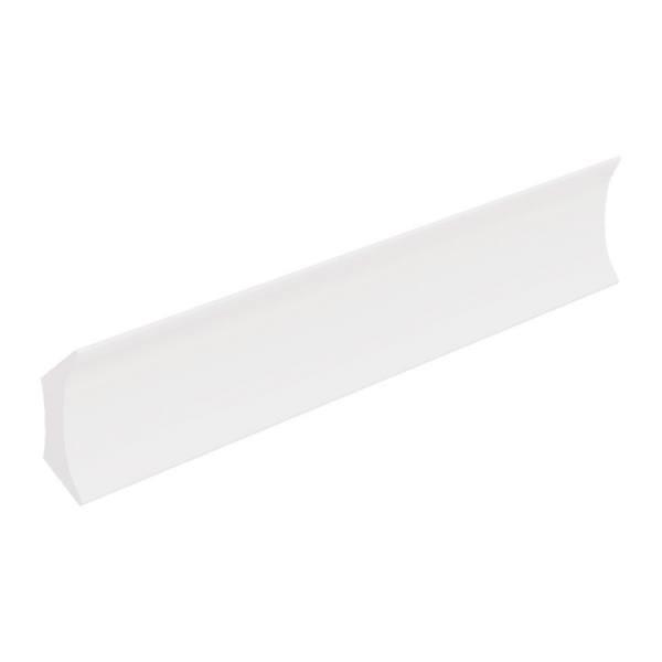 Roppe 20 Ft Profile #167 Series Snow Vinyl Fillet Strip