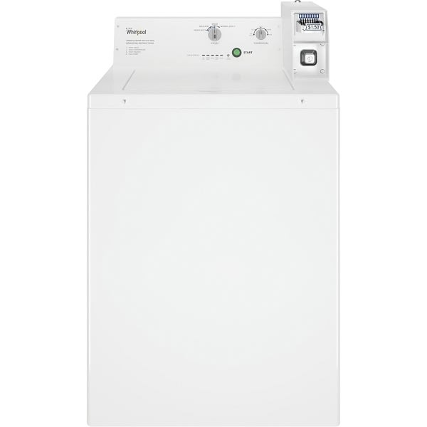 Whirlpool Commercial 3.27 Cu. Ft. Top Load Washing Machine, Coin-Operated