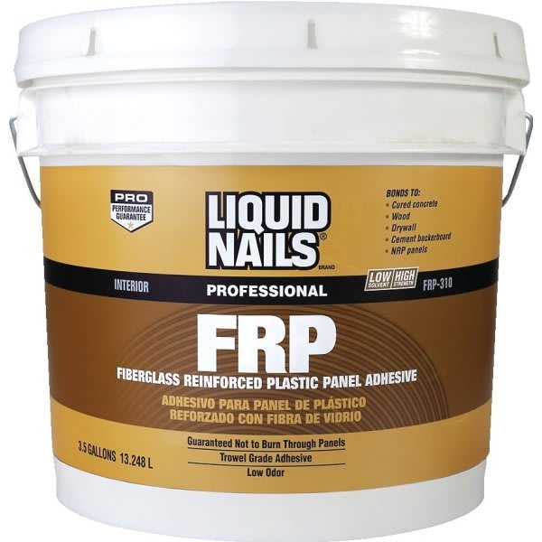 Liquid Nails Tub Surround 10 Oz Bright White Interior Tub And Shower