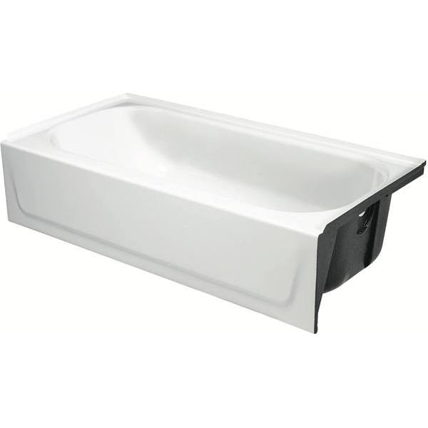 Bootz Aloha Afr 60 In Right Drain Rectangular Alcove Soaking Bathtub In