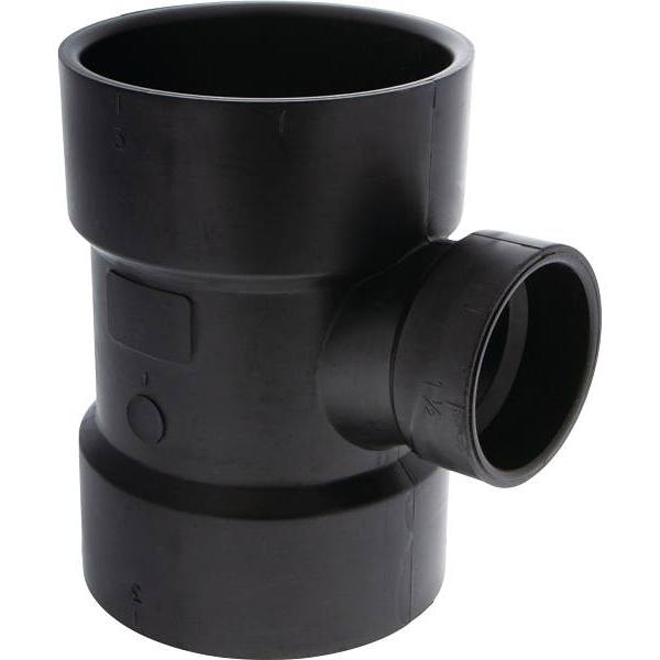 Nibco 3 In. X 3 In. X 1-1/2 In. ABS DWV All Hub Sanitary Tee