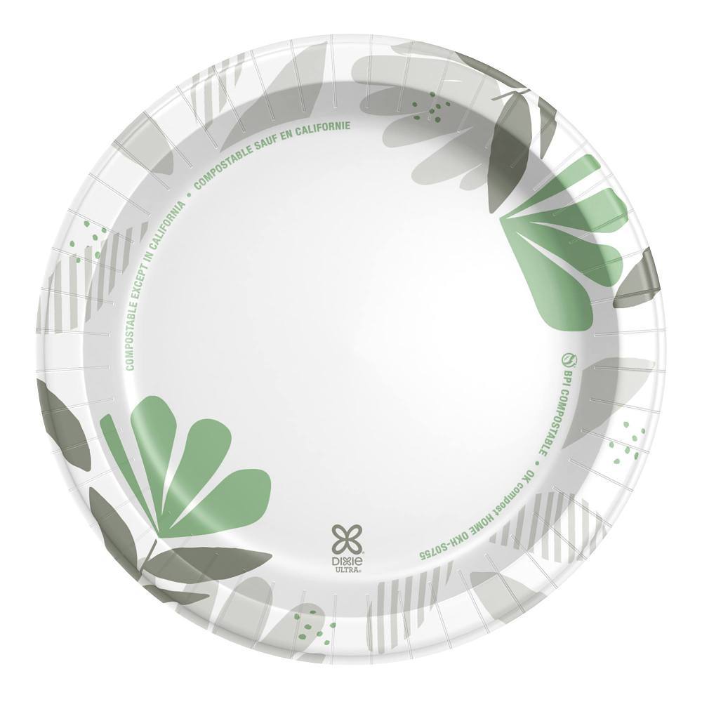 Dixie Ultra 8.5 In. Pathways Heavy-Weight Paper Plate (500-Case)