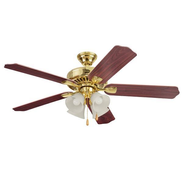 Seasons® Four Light Alabaster Style Glass Light Kit