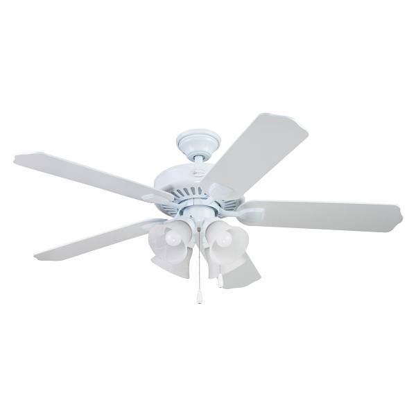 Seasons® Four Light Alabaster Style Glass Light Kit