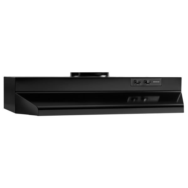 Broan® 30" Black Range Hood Non Vented w/EZ1 Installation Brackets HD