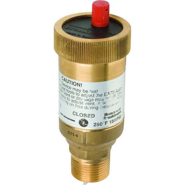 Honeywell 3/4" Mpt Air Vent For Hot Or Closed Water Systems