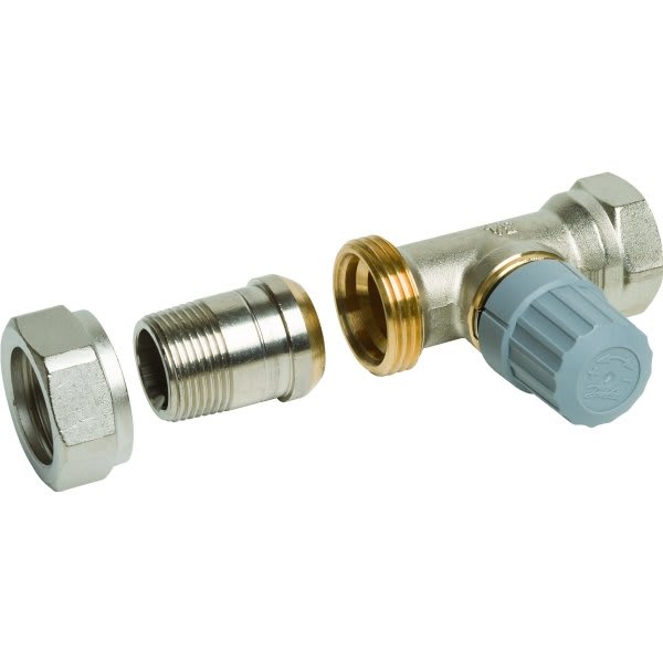 Danfoss 3/4" Npt Straight Radiator Valve