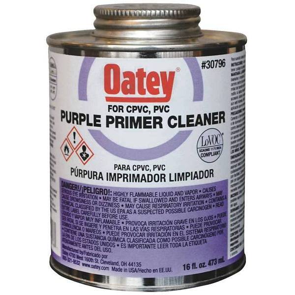Oatey 32 Oz Purple Pipe Primer And Cleaner