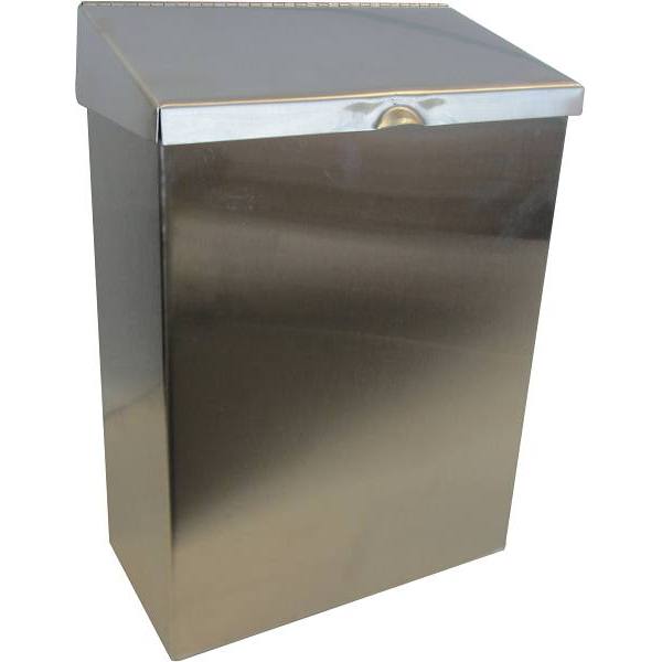 Sanitary Waste Receptacle, Stainless Steel