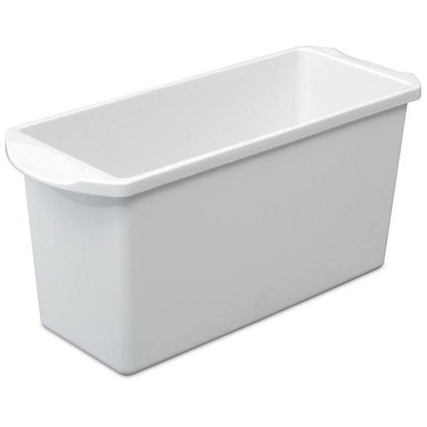 Sterilite   Ice Cube Bin-White Case Of 1
