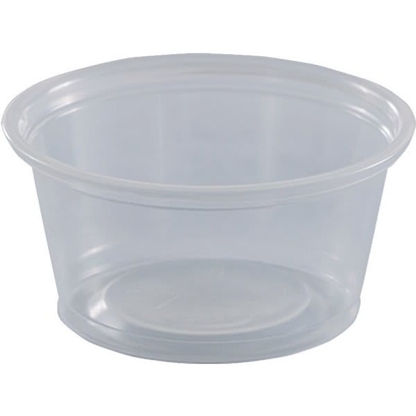 Empress Plastic Portion Cup 5.5oz Clear Case Of 2500 HD Supply