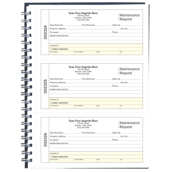 Request Books & Forms HD Supply