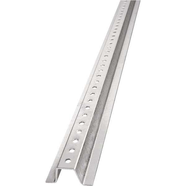 Steel Sign Post, Galvanized, 8' Height