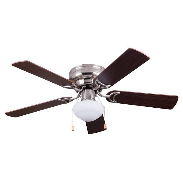 Seasons® 42 In. 5-Blade LED Ceiling Fan W/ Light (Brushed Nickel))