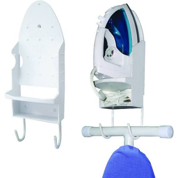 Pressto Valet Wall Mount Ironing Board Hanger White HD Supply