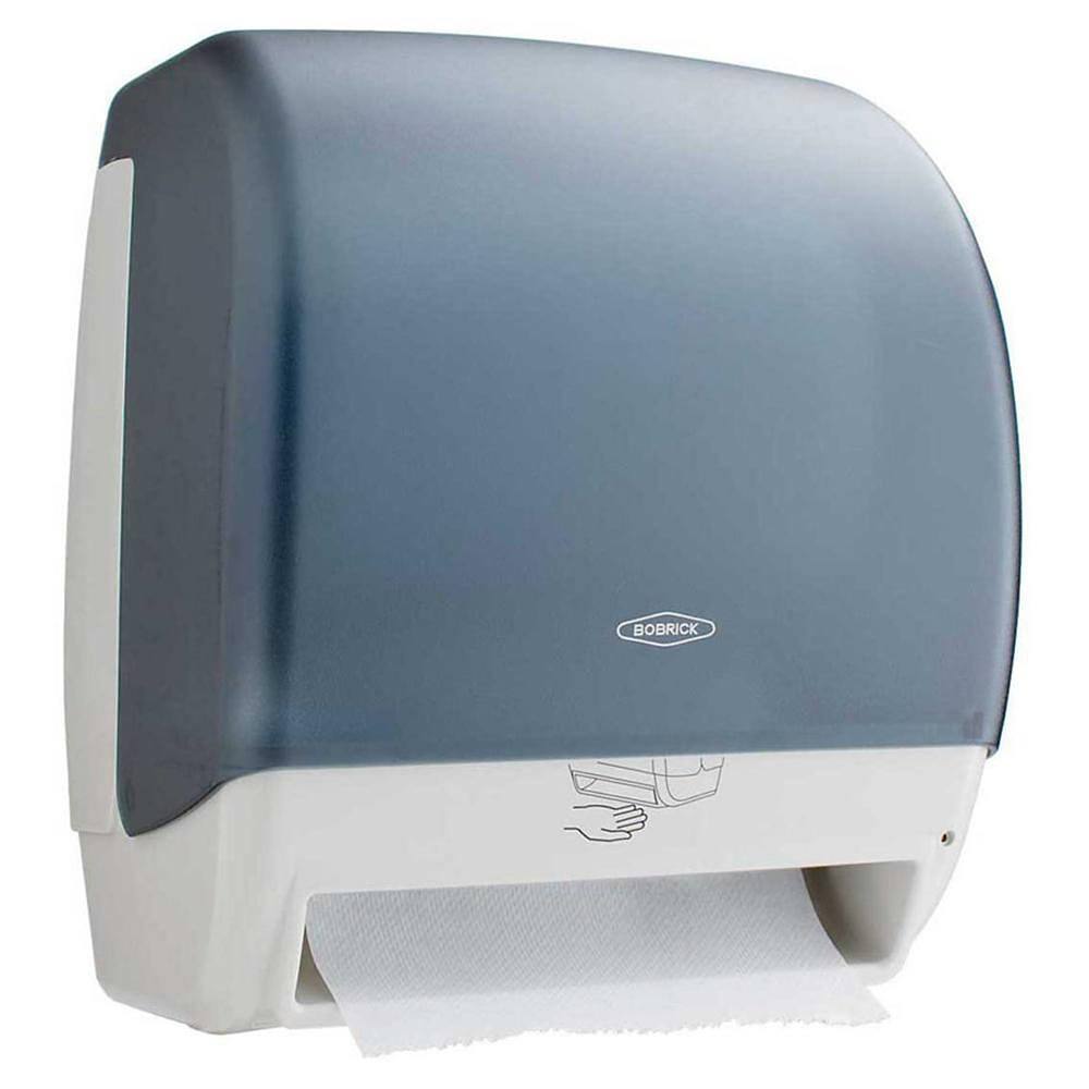 Renown® HandsFree Roll Towel Dispenser For 8 Inch Towels, Black