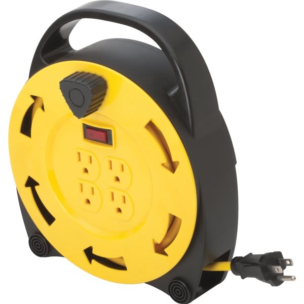 Prime Wire & Cable® 25ft 4-Outlet Portable Power Station