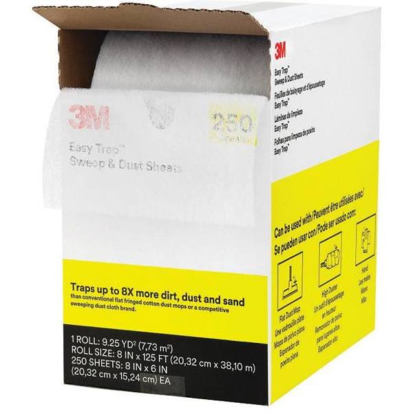 3M 8 In. X 6 In. Easy Trap Sweep And Dust Sheets