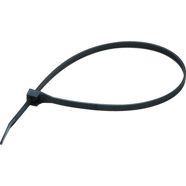 Gardner Bender Cable Tie, 11", 75 Lb, Nylon, UV Black (100-Pack)