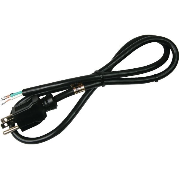 Prime Wire & Cable® 3ft 16/3 SJT Power Supply Cord (Black)