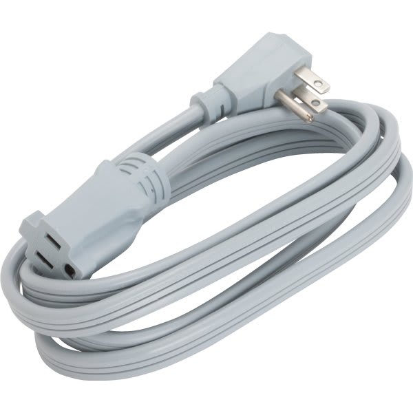 Prime Wire & Cable® 6ft 14/3 Spt-3 Air Conditioner Cord (Gray)