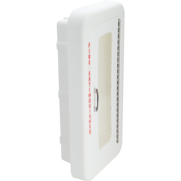 Cato 41001 Semi-Recess Fire Extinguisher Cabinet (White)