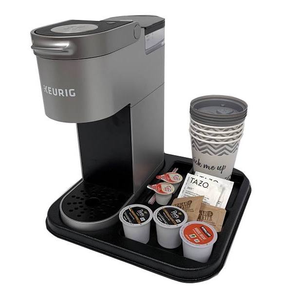 Erwyn Coffee Tray With Sections, Case Of 12