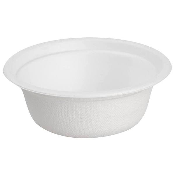 Maintenance Warehouse Heavy Weight Compostable 12 Oz Bowl Bagasse Case Of 1000