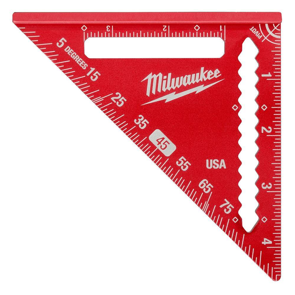 Milwaukee 4-1/2 In. Metal Trim Square