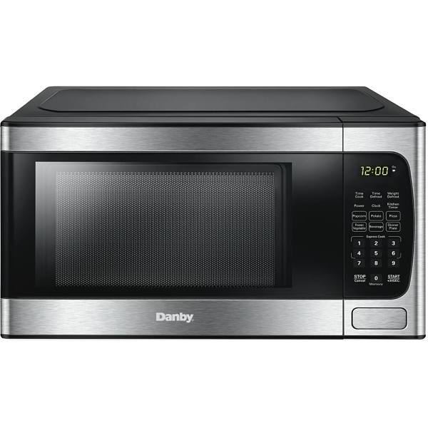 Danby® 0.7 Cu. Ft. Stainless Microwave With Convenience Cooking