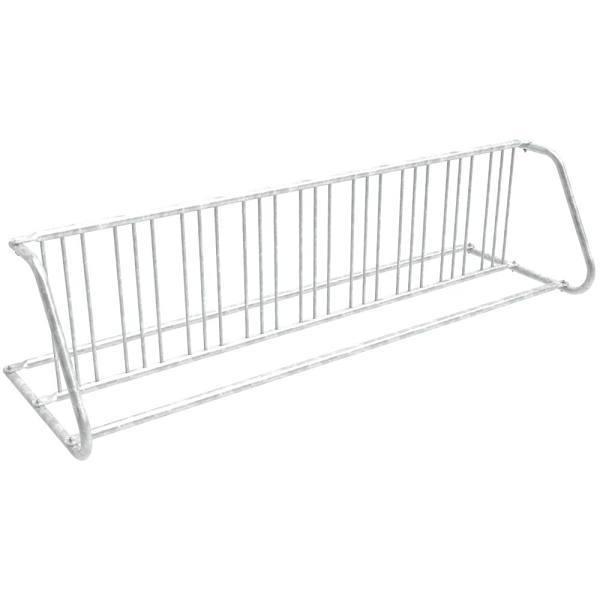 18-Bike Galvanized Double-Sided Grid Rack