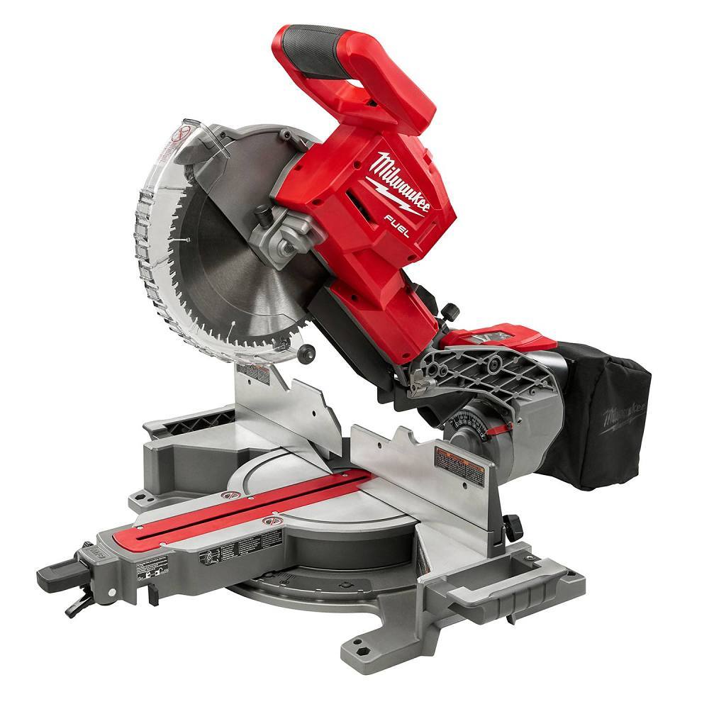 Milwaukee M18 Fuel 18v Li-Ion Brushless 10 In. Dual Bevel Sliding Miter Saw
