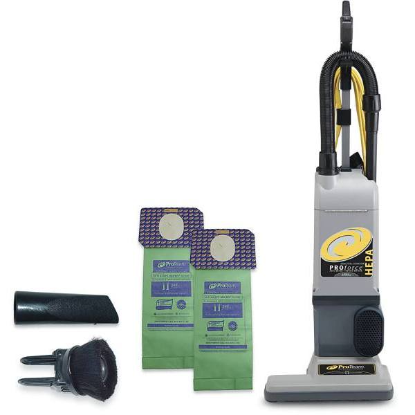 Proteam Proforce 1500xp Upright Vacuum Cleaner W/ On-Board Tools