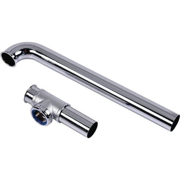 Dearborn Brass ChromePlated Brass Sink Drain Tailpiece Ext. Tube 11/4