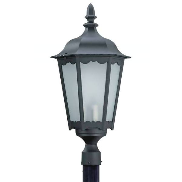 Liteco Outdoor Type 5 LED Post Top Lantern (Black)