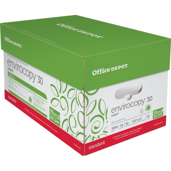 Office Depot® Brand Legal Copy & Print Paper, 81/2" x 14", Case Of 10