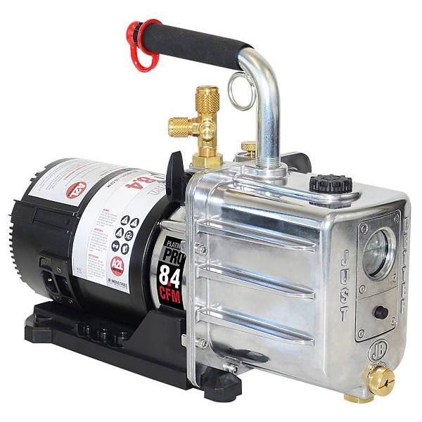 Jb Industries Platinum 8.4cfm Dc A2l Compatible Vacuum Pump, Dual Voltage
