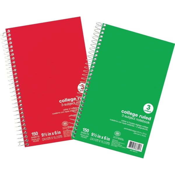 Office Depot® Brand Wirebound TopOpening Memo Books, 3" x 5", Package