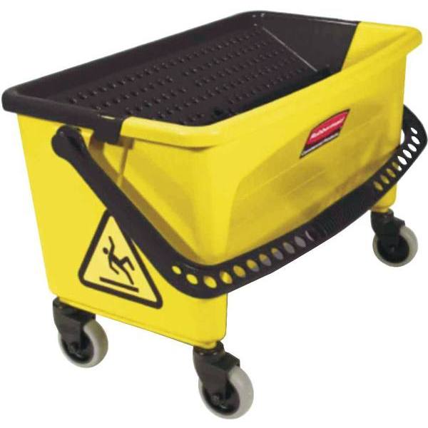 Rubbermaid Commercial Hygen Press Plastic Wring Bucket